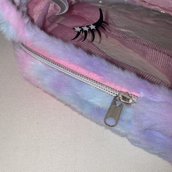 Unicorn clear pink/purple mini backpack - Picture 5 of 8